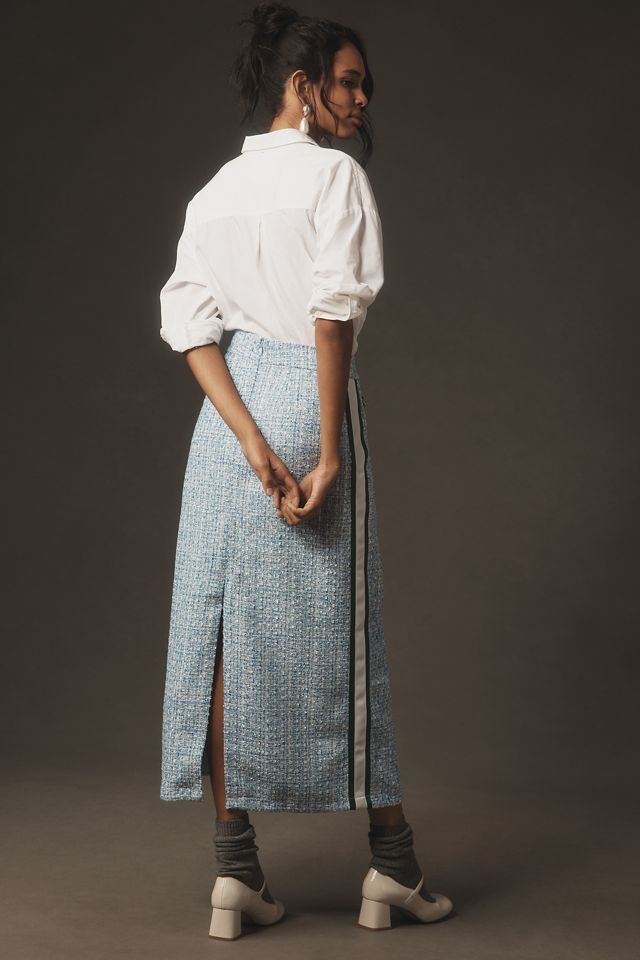Maeve Tweed Midi Skirt #4