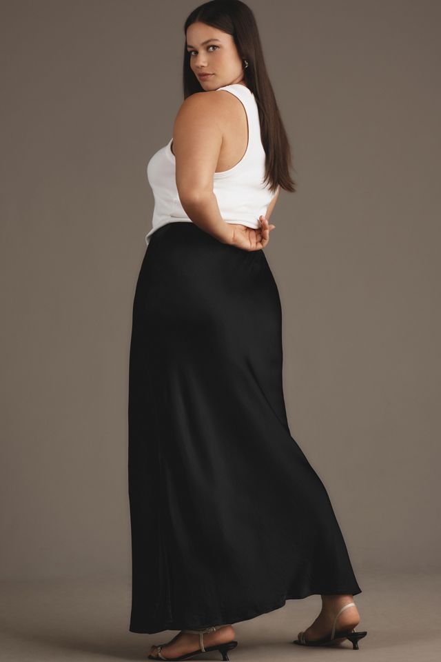 The Tilda Maxi Slip Skirt: Side-Slit Edition #7