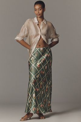 Tilda A-Line Maxi Slip Skirt