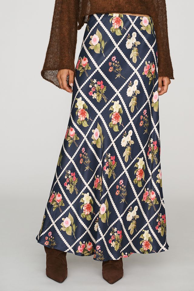 Tilda A-Line Maxi Slip Skirt #1