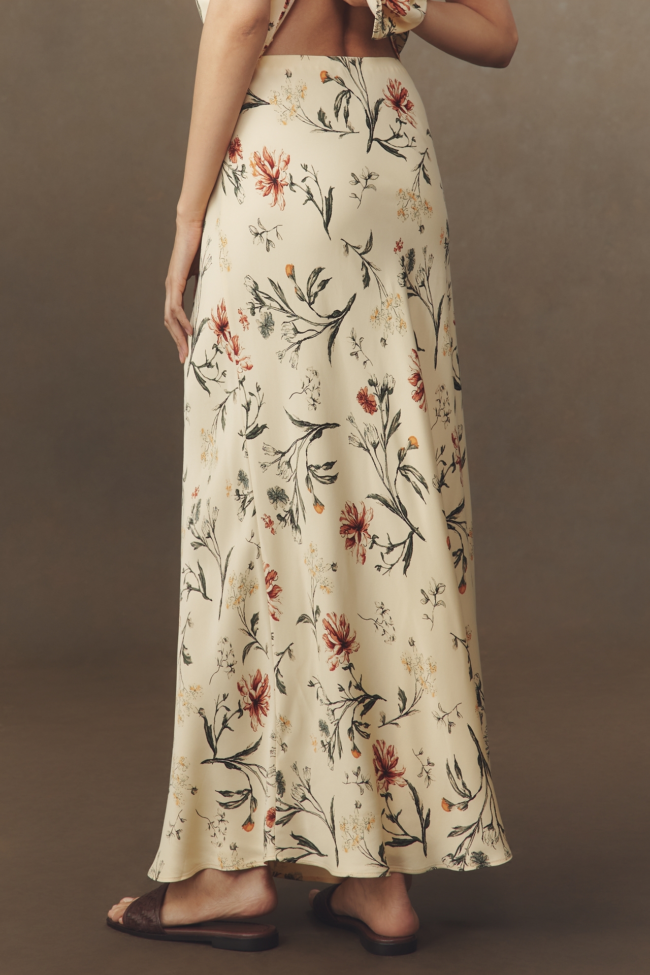 The Tilda A-Line Maxi Slip Skirt