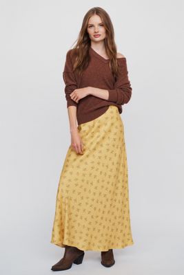 Tilda A-Line Maxi Slip Skirt