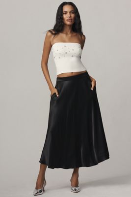 Maude Club Petite  Juniper Midi Skirt
