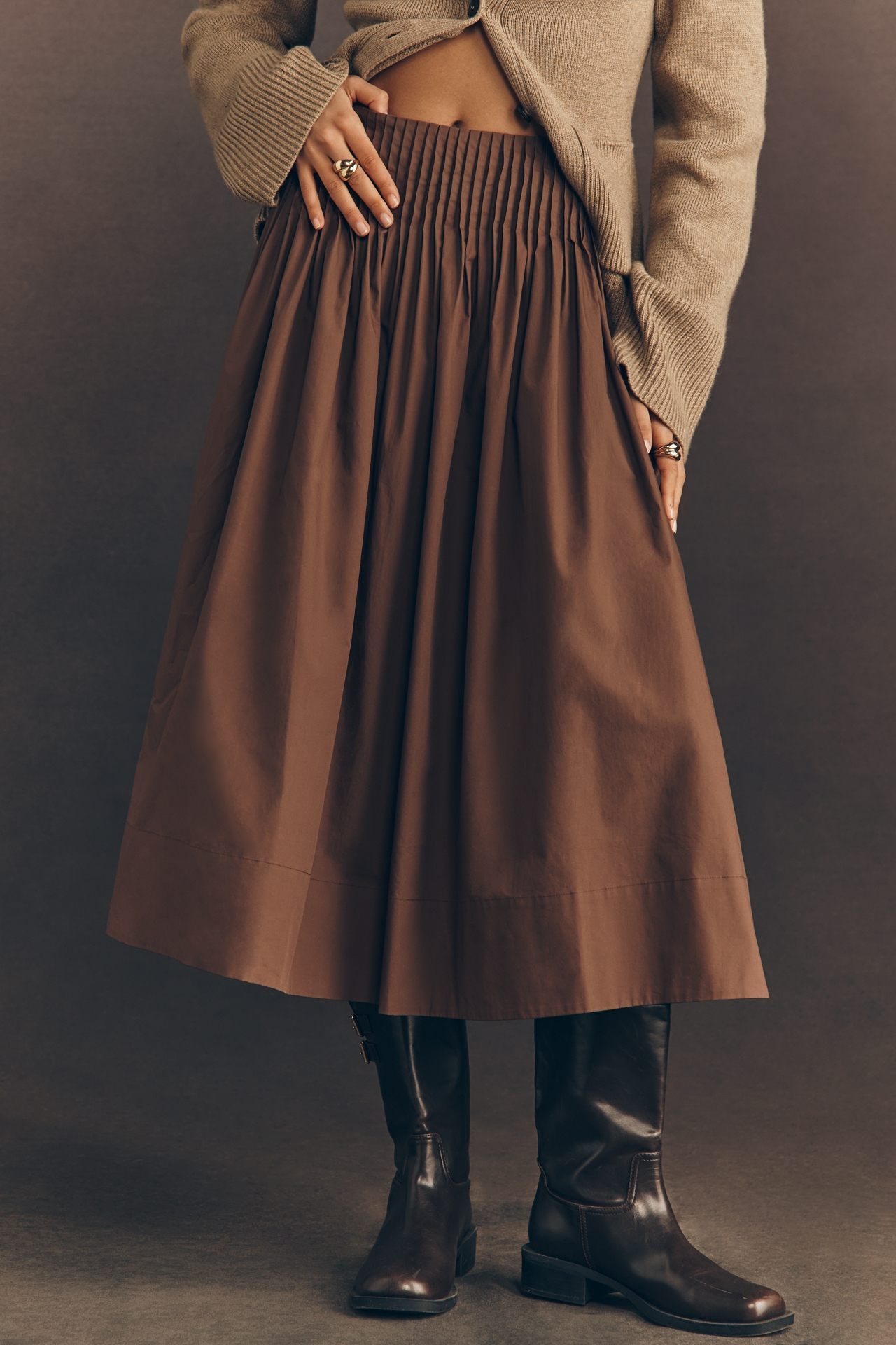 Find Me Now Full Midi Skirt