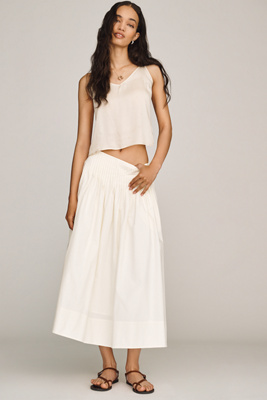Cotton Full Maxi Skirt