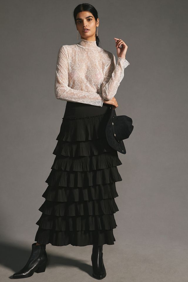 Mare Mare x Anthropologie Tiered Maxi Skirt #3