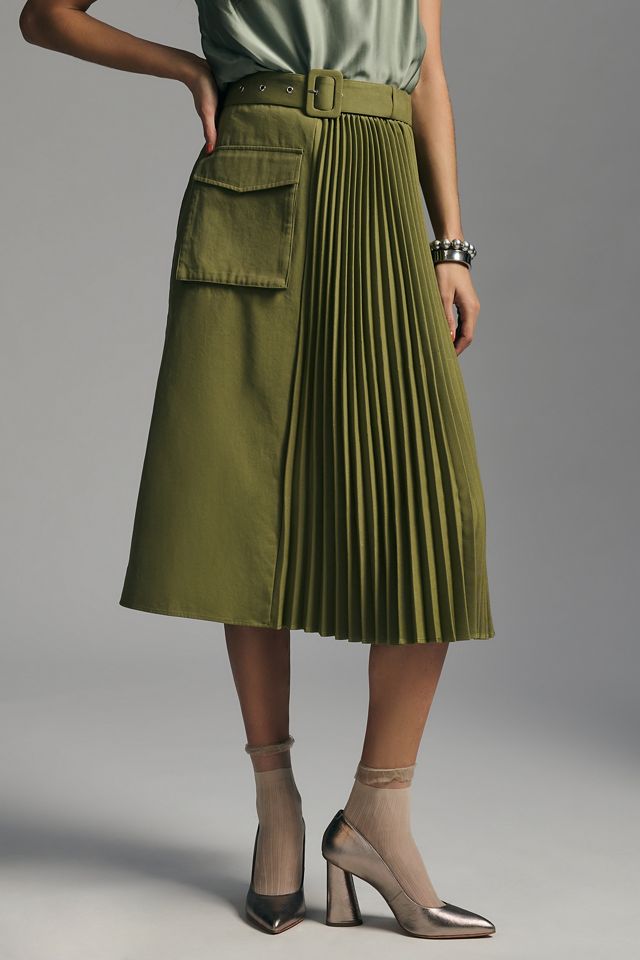 Mare Mare x Anthropologie Pleated Cargo Skirt #2
