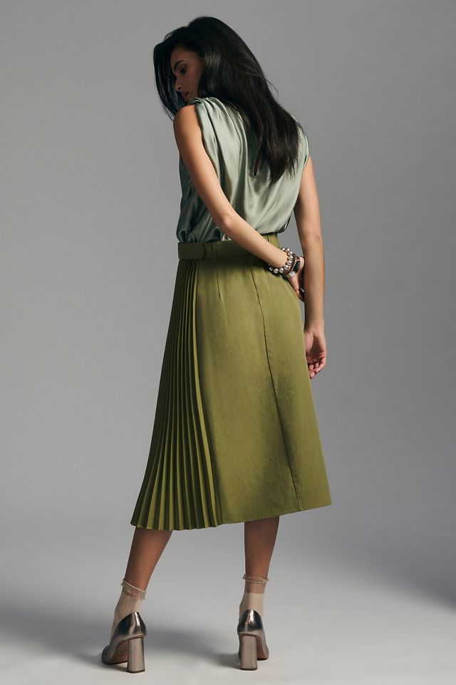 Mare Mare x Anthropologie Pleated Cargo Skirt #3