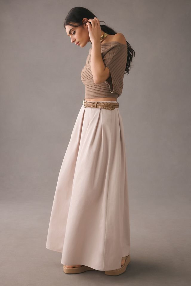 Mare Mare Pleated Maxi Skirt #4