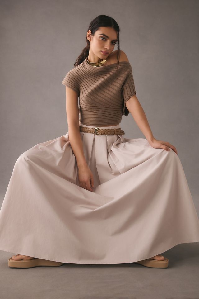 Mare Mare Pleated Maxi Skirt #1