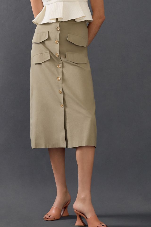Gonna Utility Abbottonata Mare Mare x Anthropologie #1