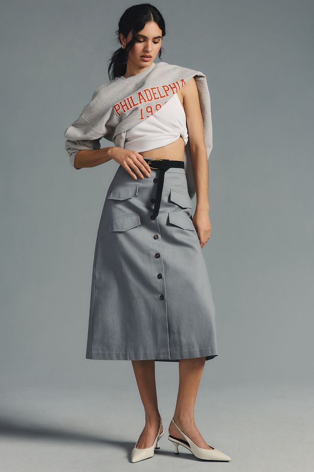 Anthropologie 2025 utility skirt