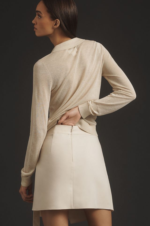 Mare Mare x Anthropologie Belted Mini Skirt #4