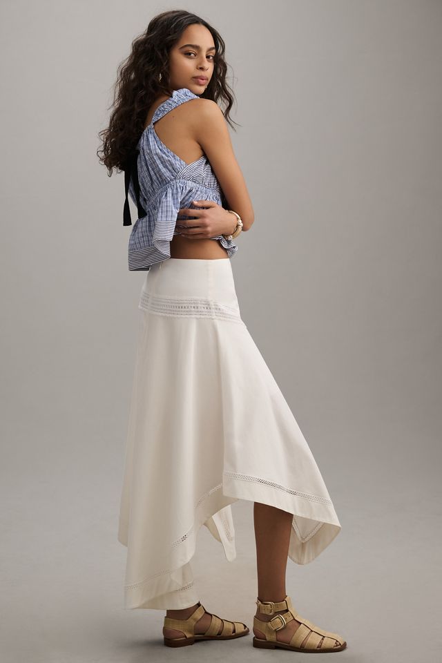 Mare Mare Asymmetrical Midi Skirt | Anthropologie