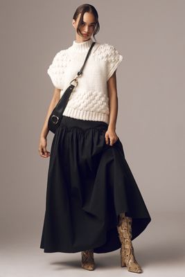 Falda Maxi de Cintura Vasca Mare Mare x Anthropologie