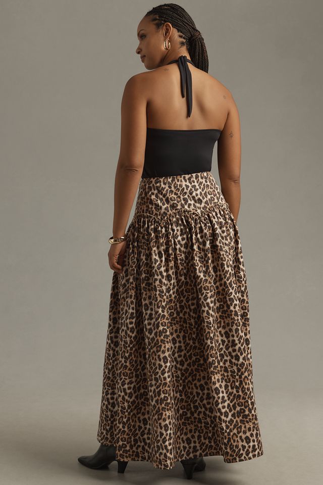 Mare Mare x Anthropologie Basque-Waist Maxi Skirt #6