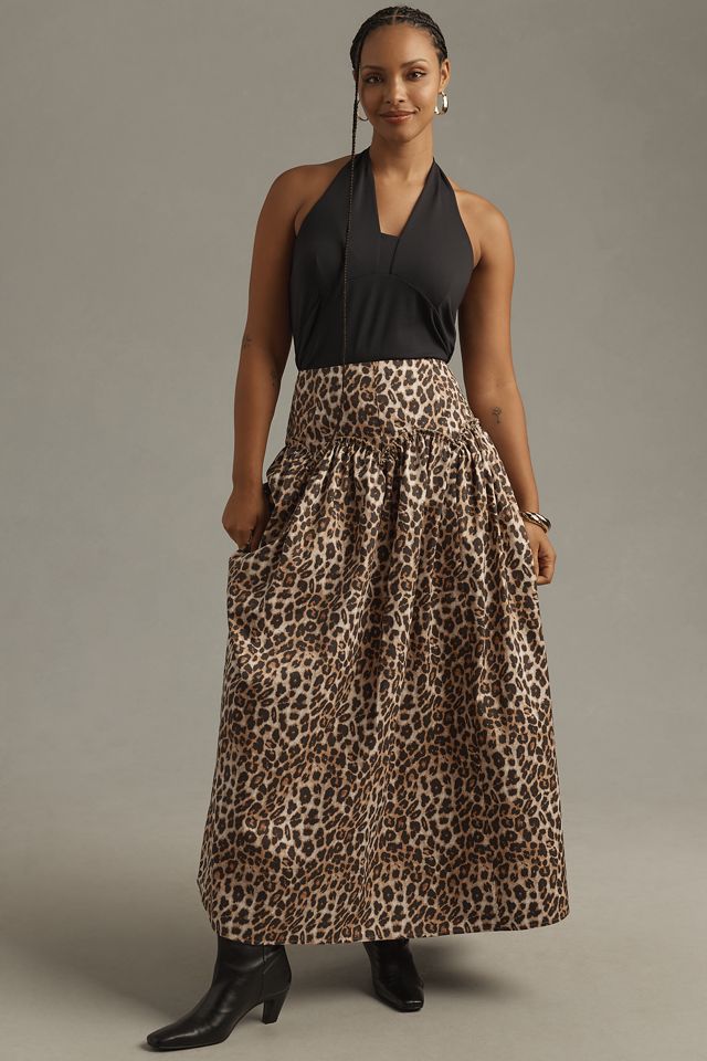 Mare Mare x Anthropologie Basque-Waist Maxi Skirt #4