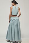 Mare Mare x Anthropologie Basque-Waist Maxi Skirt