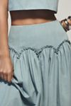 Mare Mare x Anthropologie Basque-Waist Maxi Skirt
