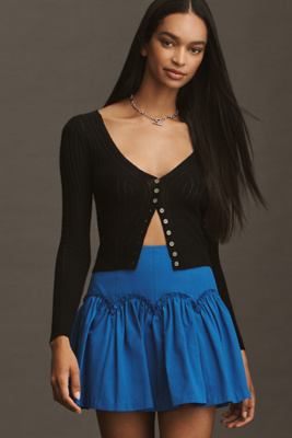 Mare Mare Basque-Waist Mini Skirt product page