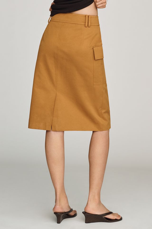 Mare Mare Belted Cargo Pencil Skirt #3