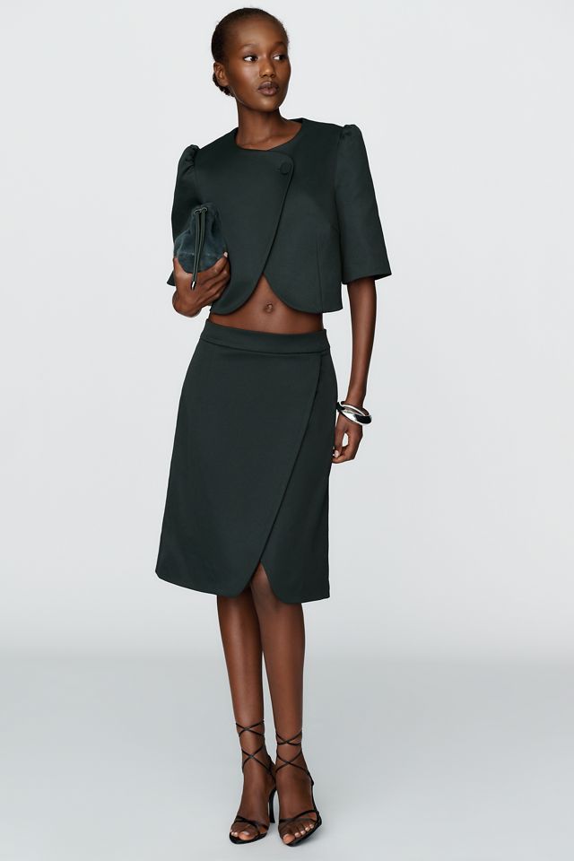 Mare Mare Tulip Hem Knee Length Skirt #3