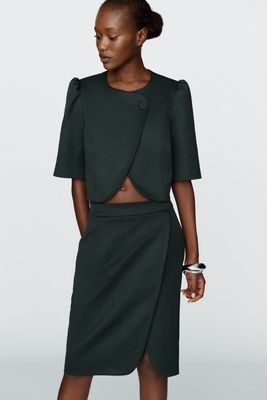 Mare Mare Tulip Hem Knee Length Skirt