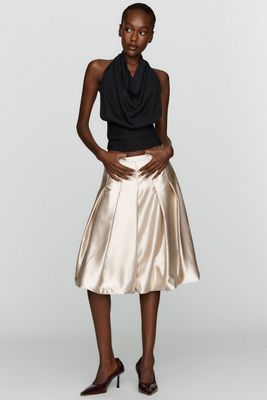 Mare Mare Shine Drop Waist Skirt