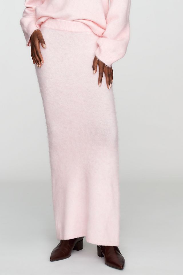 Mare Mare Wool Blend Sweater Maxi Skirt #1