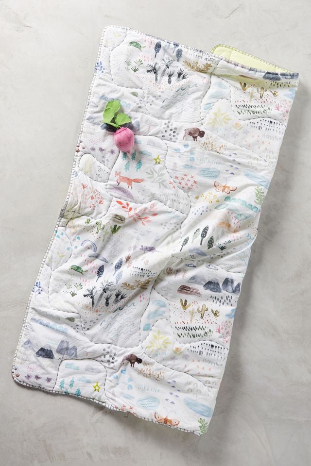 Katie Vernon Wilderness Map Kids Quilt #4
