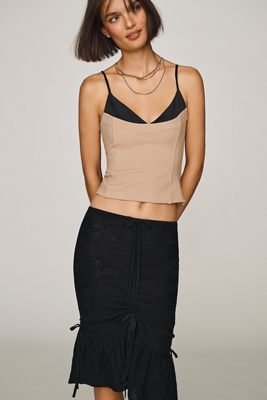 Muse Assembly Violet Mini Skirt | Anthropologie