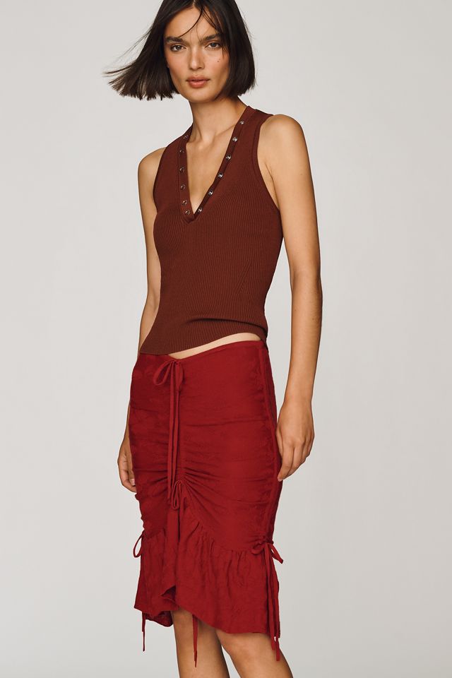 Muse Assembly Violet Mini Skirt #4