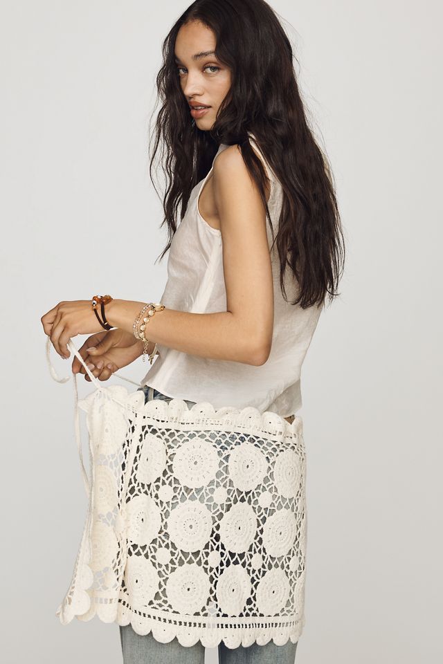 Muse Assembly Mildred Cotton Crochet Skirt #3