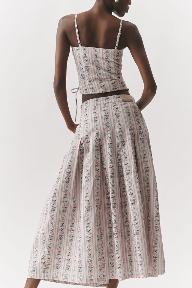Muse Assembly Mia Midi Skirt | Anthropologie