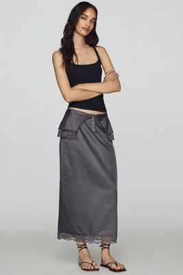Muse Assembly Polly Midi Skirt