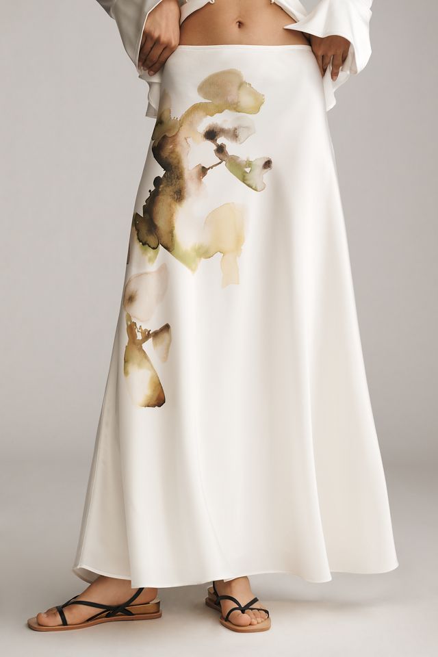 Acler Soroba Maxi Slip Skirt #1