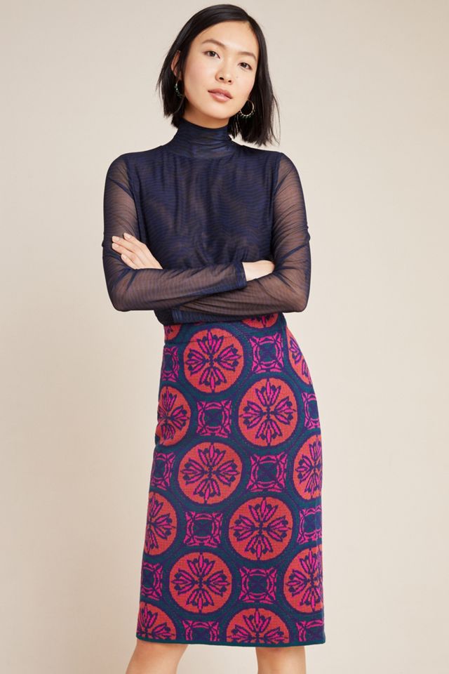 Maeve Kylie Knit Pencil Skirt