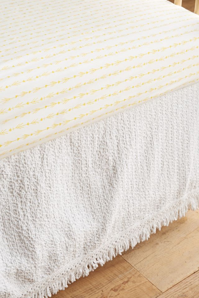 Crocheted Crib Skirt #1