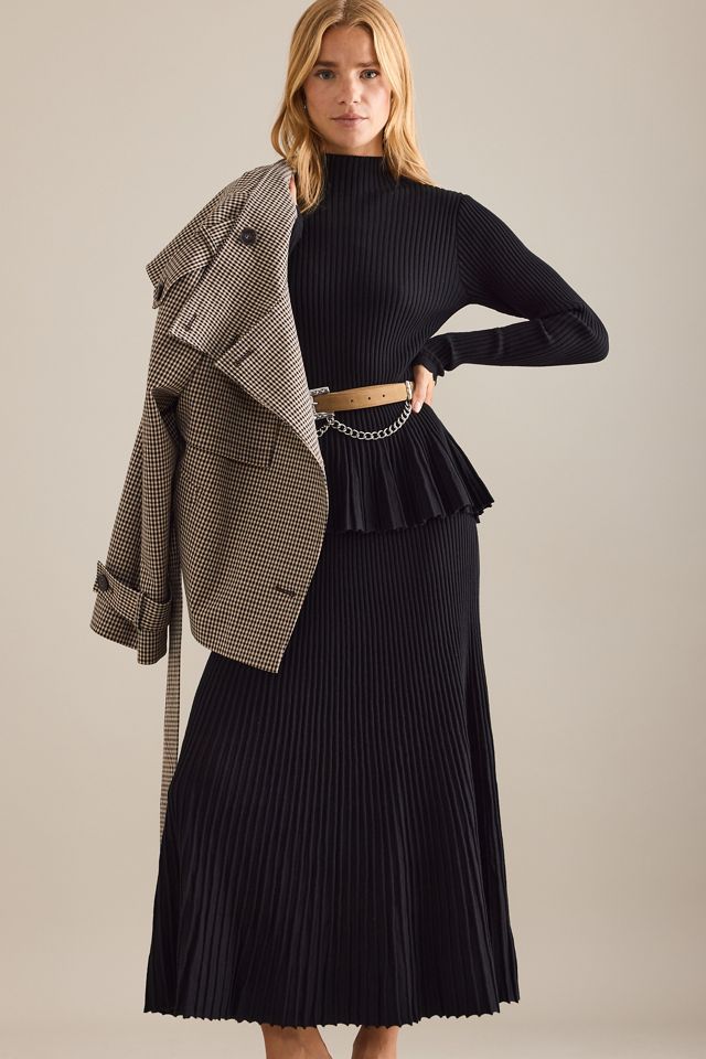 By Anthropologie Rib Knit Midi Skirt #2