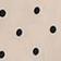 Off White Polka Dot