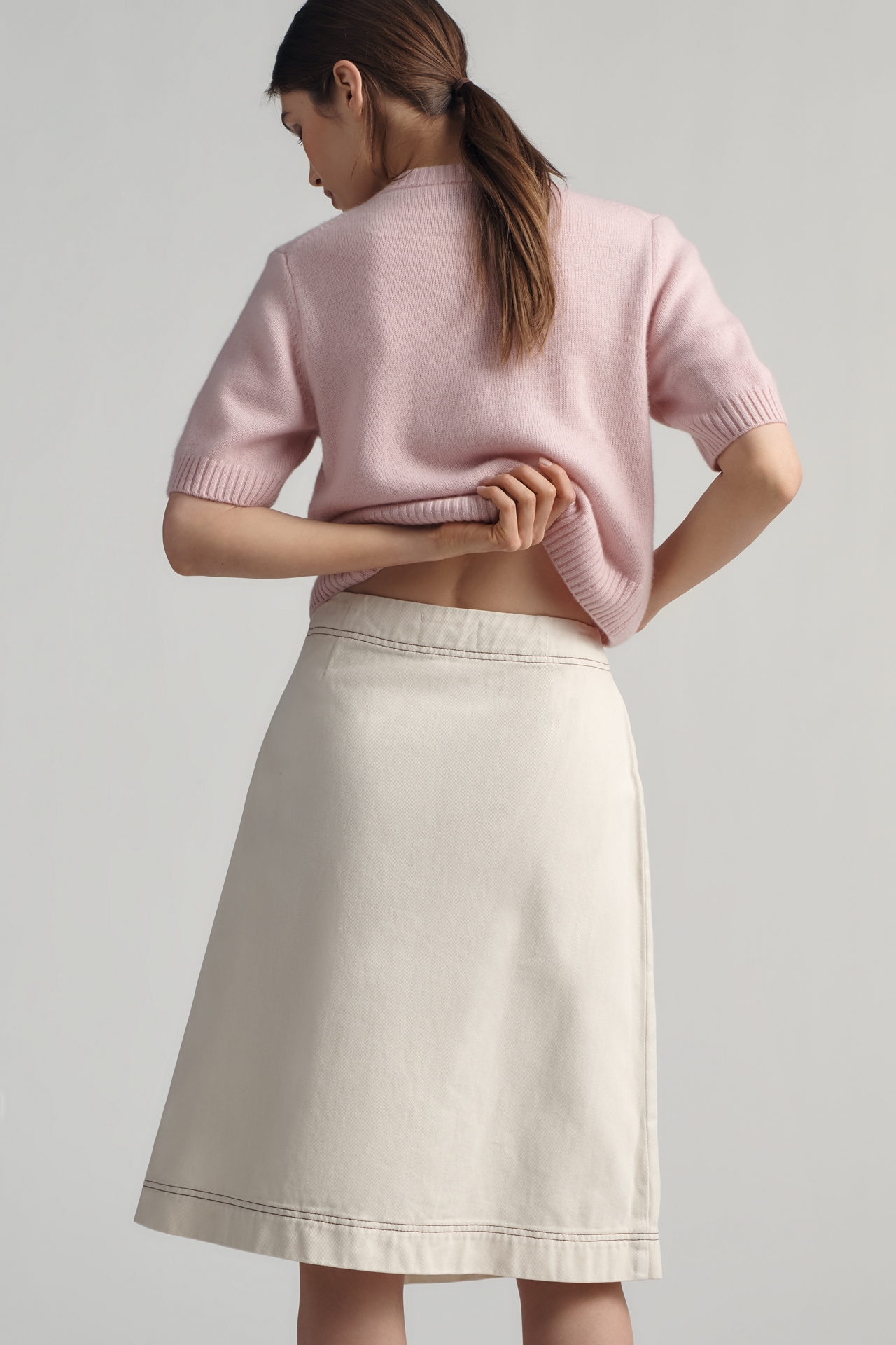 Hosbjerg Bree A-Line Midi Skirt