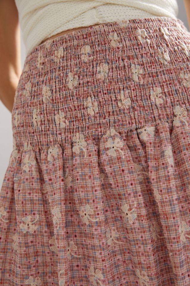 En Saison Tiered Polka Dot Maxi Skirt #2