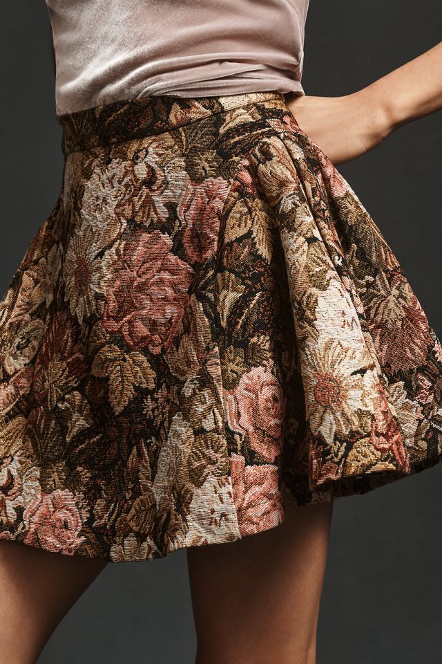 En Saison Carey Jacquard Mini Skirt #3