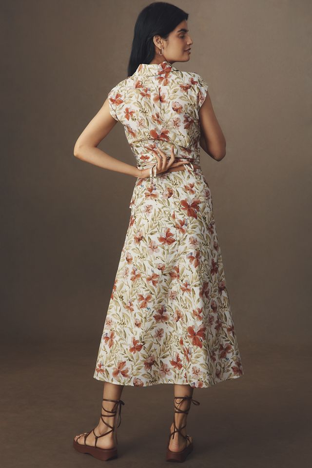 En Saison Alexane Bow Midi Skirt #3