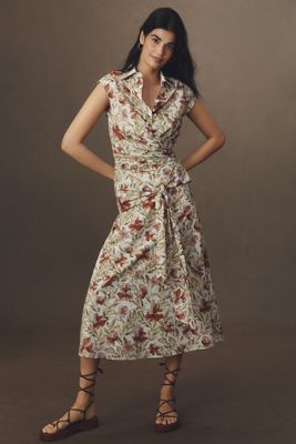 En Saison Alexane Bow Midi Skirt