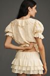 Jacquie The Label Janice Ruffle Mini Skirt