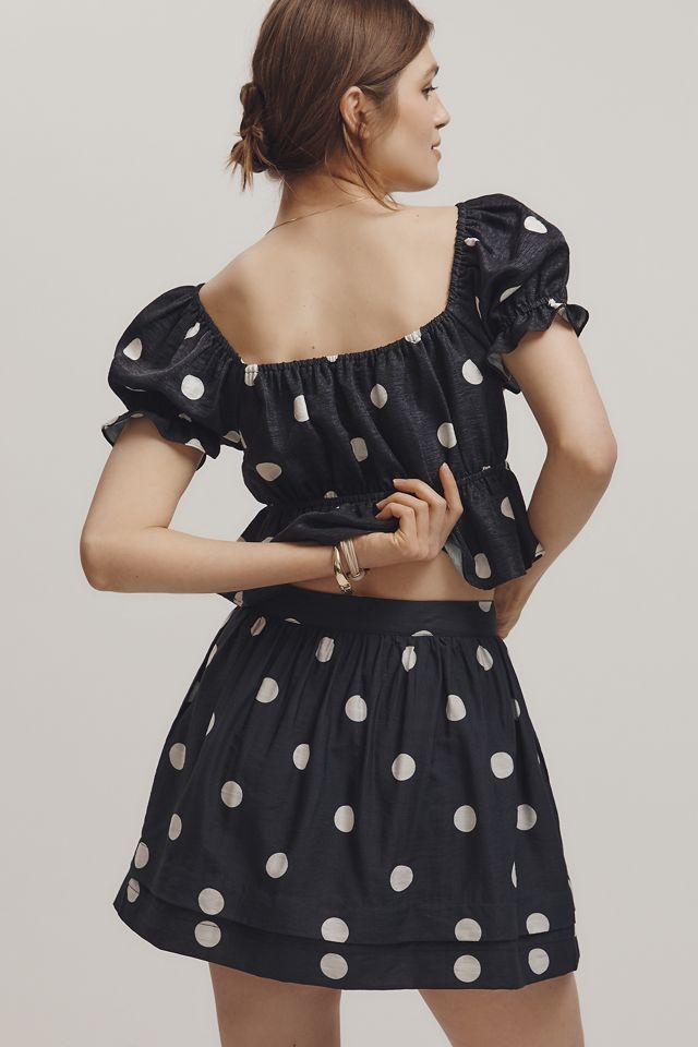 Jacquie The Label Libby Mini Skirt | Anthropologie