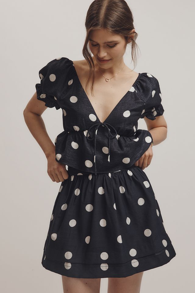 Jacquie The Label Libby Mini Skirt | Anthropologie