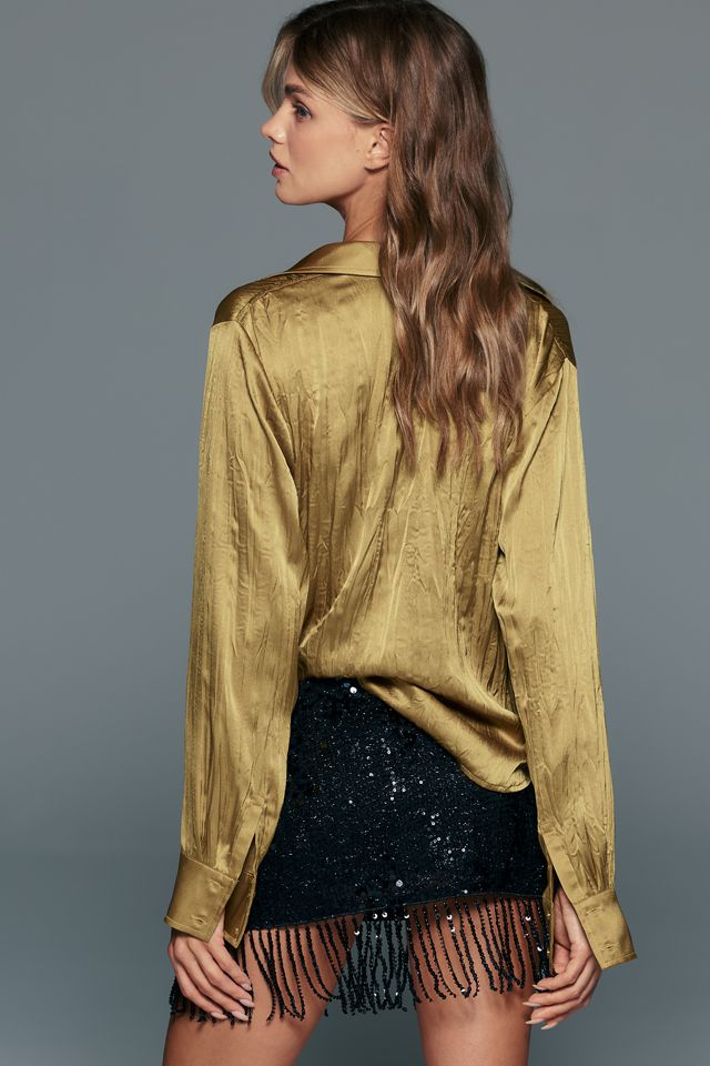 Jacquie The Label Reinhart Fringe Mini Skirt #3