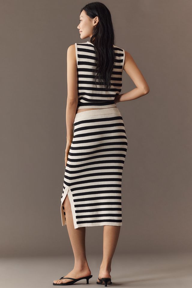 Sanctuary Side-Slit Sweater Midi Skirt #3